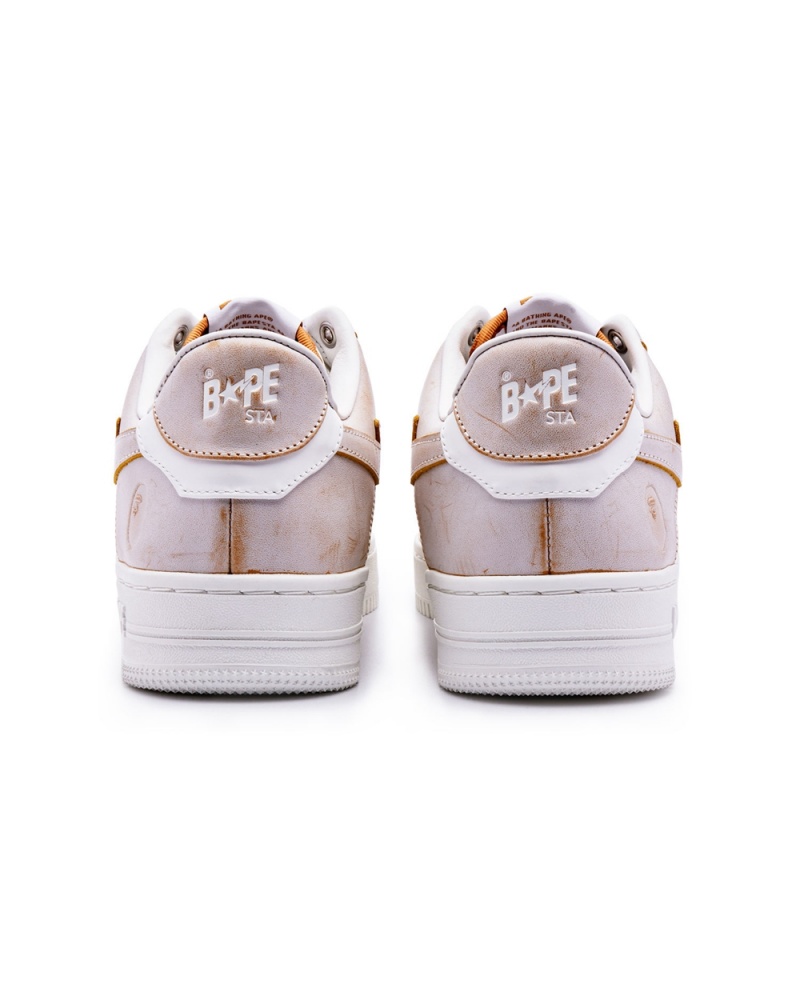 Basket Bape STA #5 M1 Beige Homme | SSN-71809573